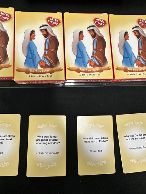 Going Steady Card Game-Bible Trivia Edition